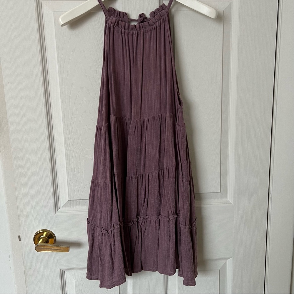 Pull&Bear Tiered Mini Dress XS
